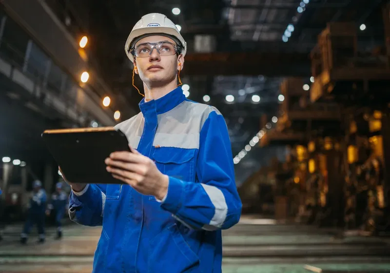 Folyamatszabályozó gépmester gyakorlati oktatás — üzemi paraméterek digitális felügyelete közelről
